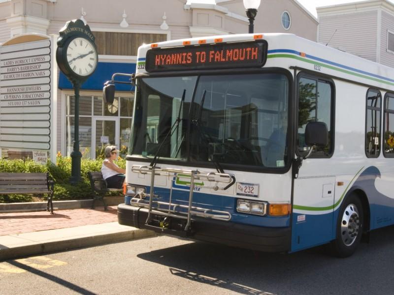 Cape Cod Regional Transit Authority bus. 