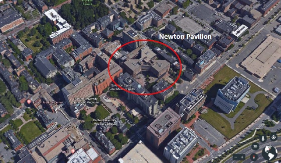 Newton Pavilion Aerial Photo