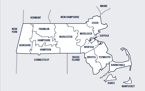 Massachusetts member network map