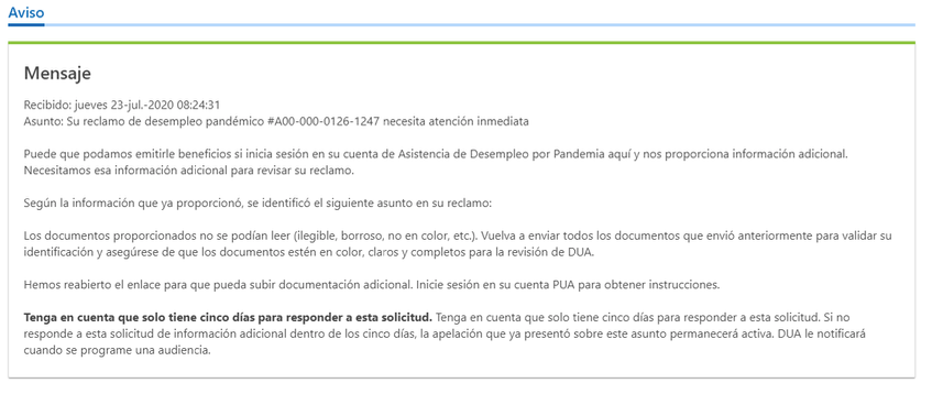 Nuevas Instrucciones De Verificacion De Identidad Pua Mass Gov