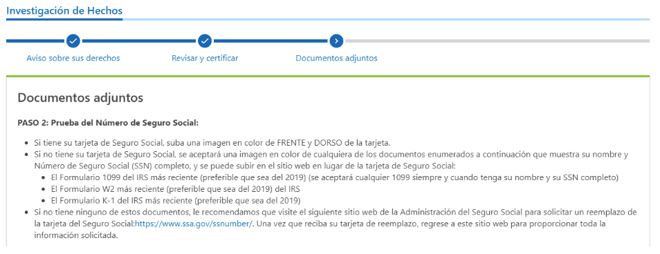 Nuevas Instrucciones De Verificacion De Identidad Pua Mass Gov