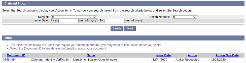 document ID link