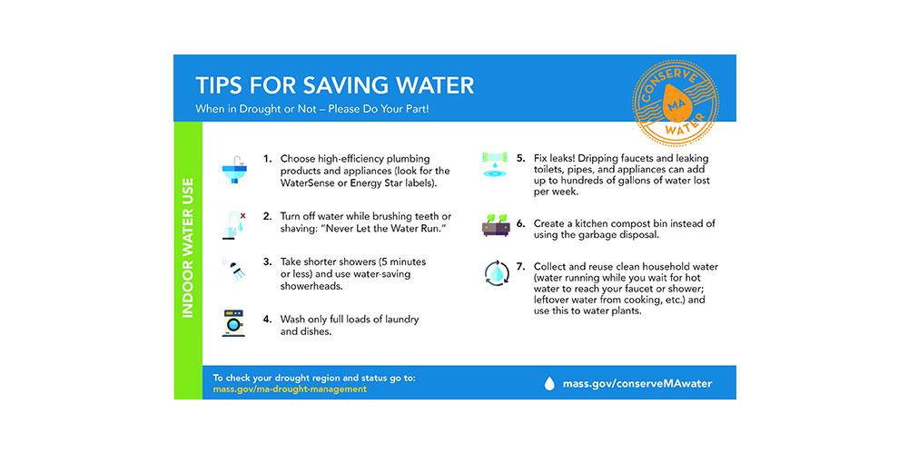 water saving tips indoor.