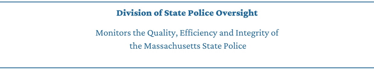 Division of State Police Oversight Mission