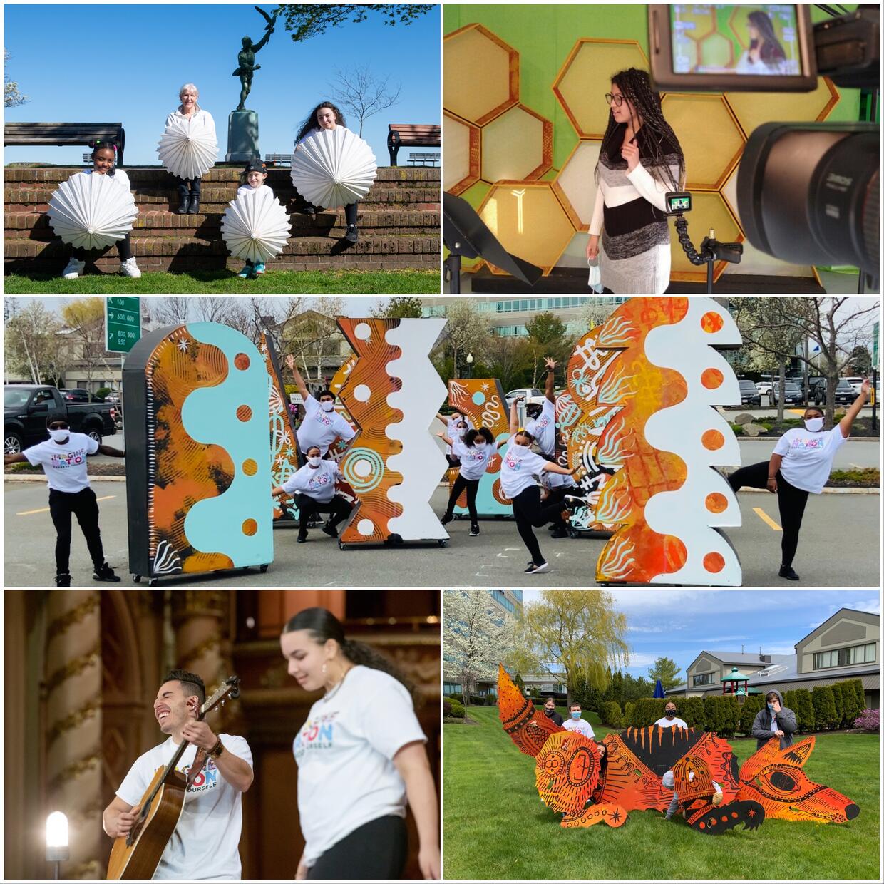 EXYO Group Photo with pictures and activities