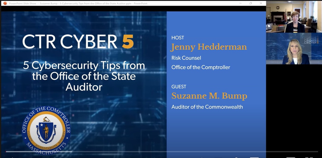 Screenshot of CTR Cybersecurity video