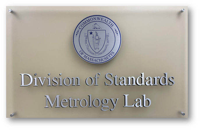 Division of Standard Metrology Lab Sign