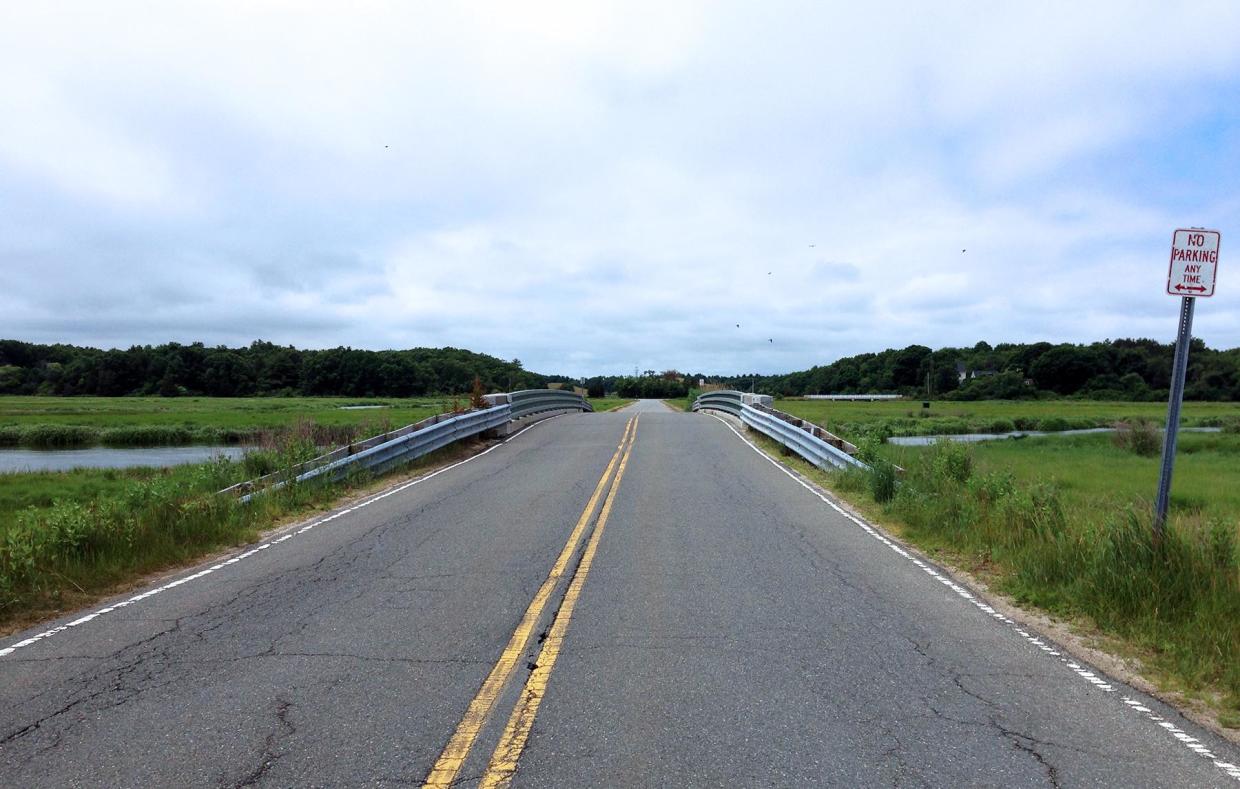 roads and culverts impact the flow of saline water to salt marshes