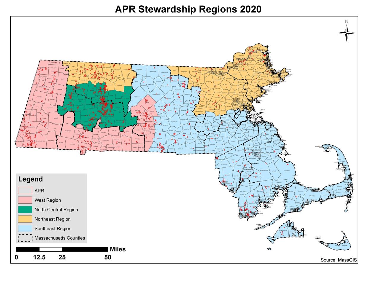 Stewardship Regional Map