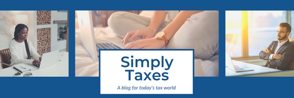 simply taxes footer collage image