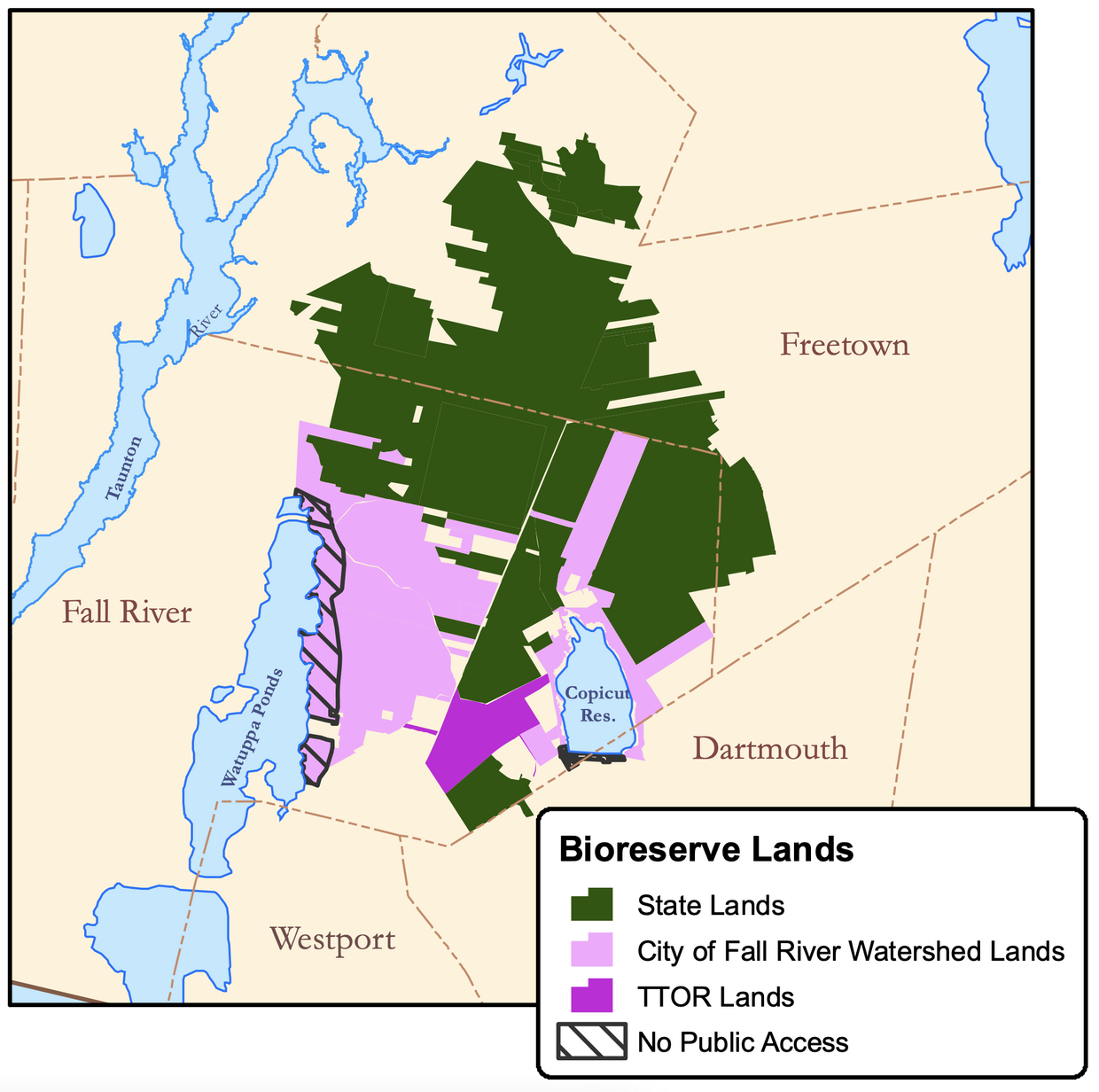 Bioreserve map