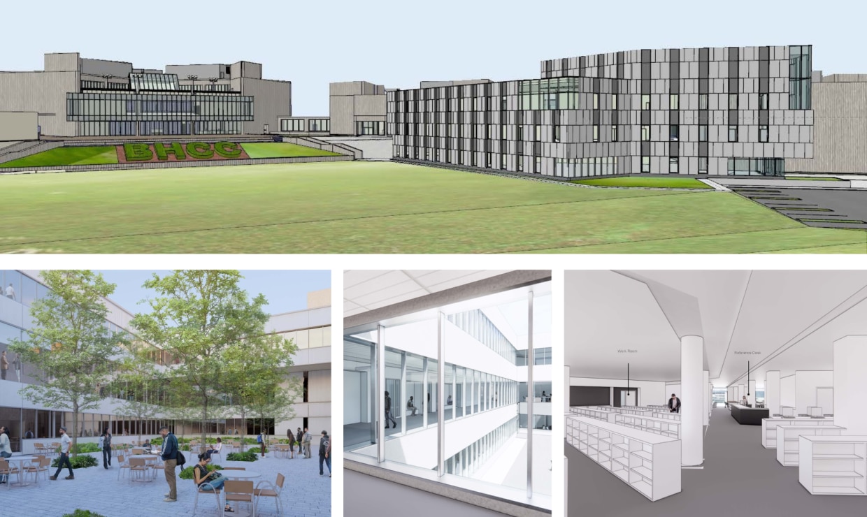 BHCC Student Success Center renderings
