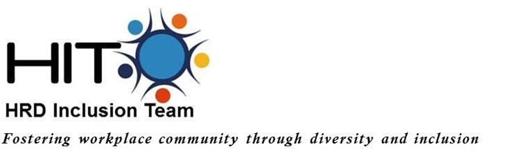 HIT Logo showing multiple rounded colors showing inclusivity in the workplace.