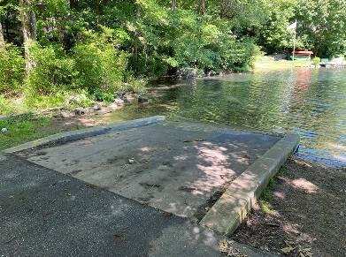 Chauncy Lake shore fishing
