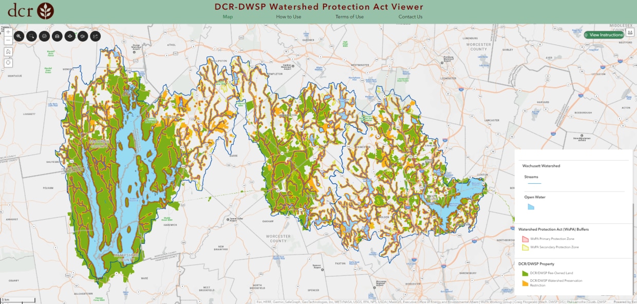 Watershed Protection Act Data Viewer