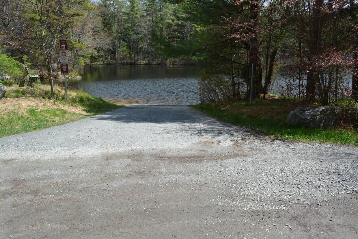 Lake Rohunta concrete boat ramp