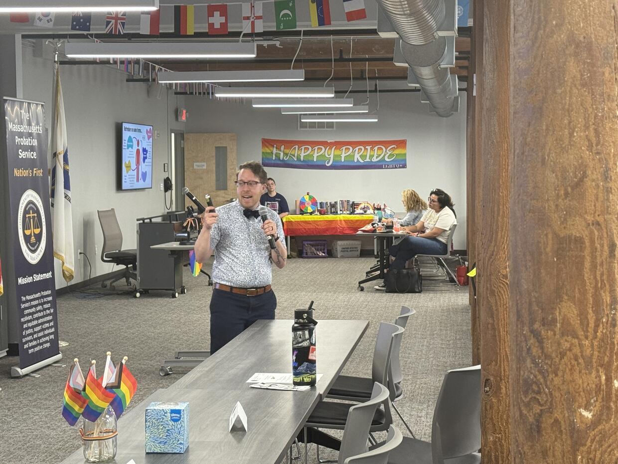 James Shultis of the Massachusetts Commission on LGBTQ Youth