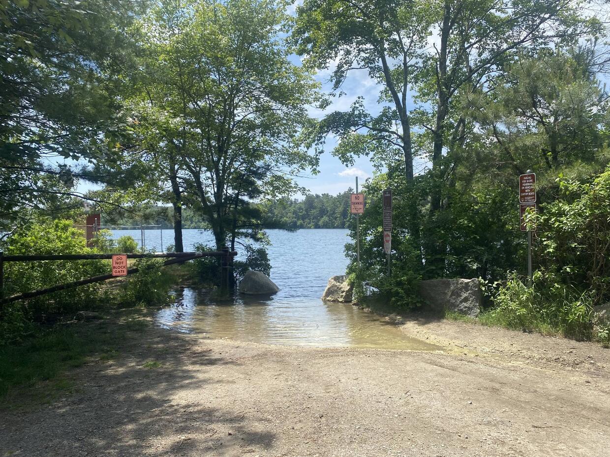 Shore access for Little South Pond