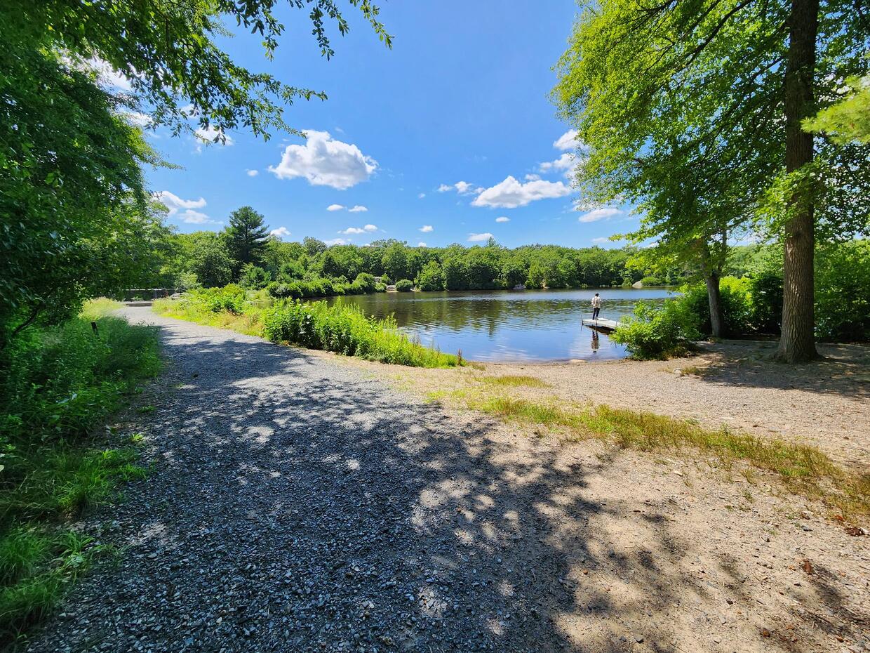 shore access for Cleveland pond