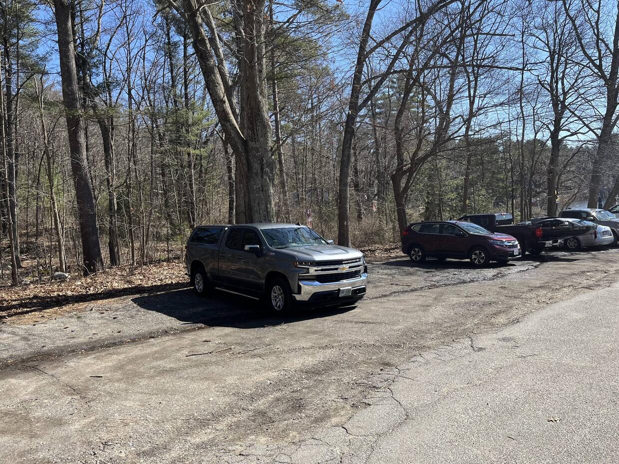 Parking for forest lake boat launch