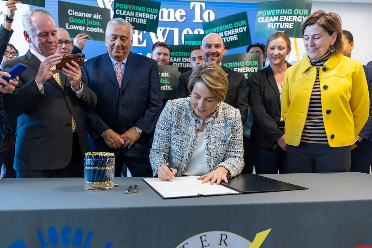 Governor Healey signs Climate Bill