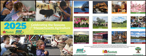 front and back of 2025 Agriculture Calendar