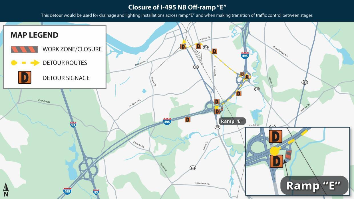 About the I-495 Andover-Lawrence bridge replacements | Mass.gov