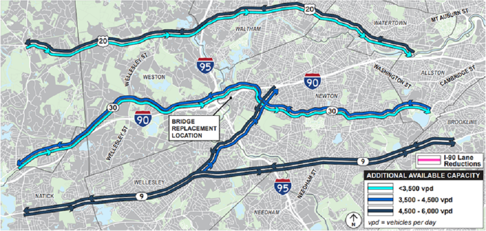 I 90 Bridge Rapid Replacement Weekends - Dot Hwy Vpd Map 