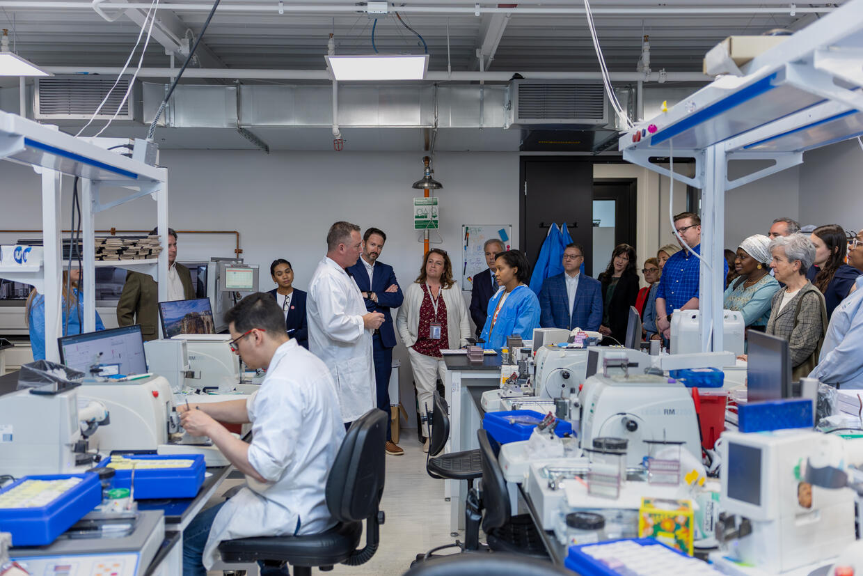 Secretary Jones visits MBI