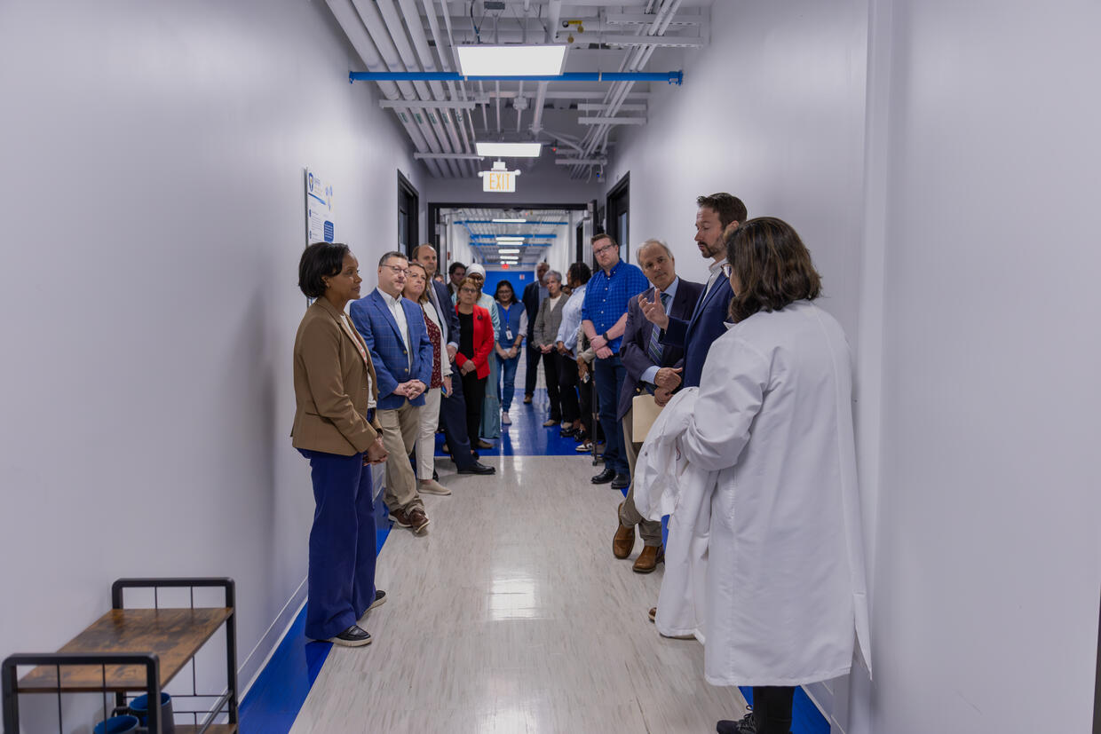 Secretary Jones tours MBI