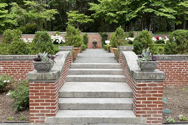 garden stairs