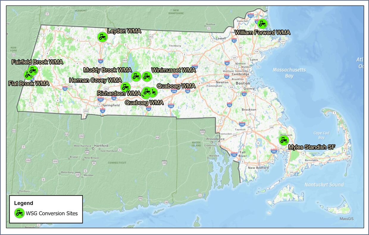 grassland conversion map