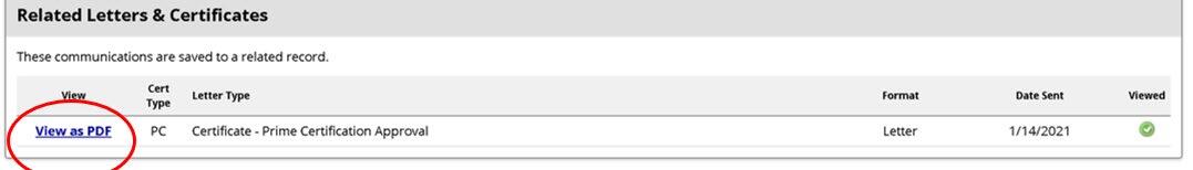 Menu options on a website