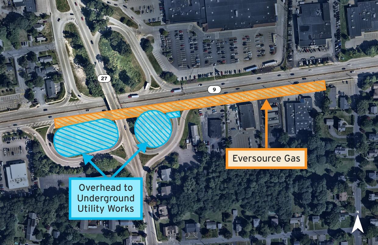 Natick utilities map