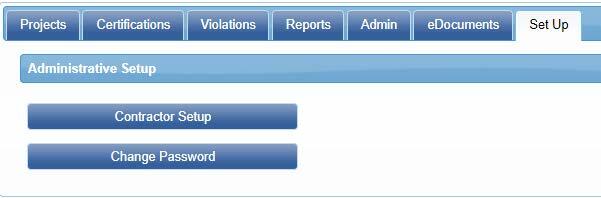 website menu options