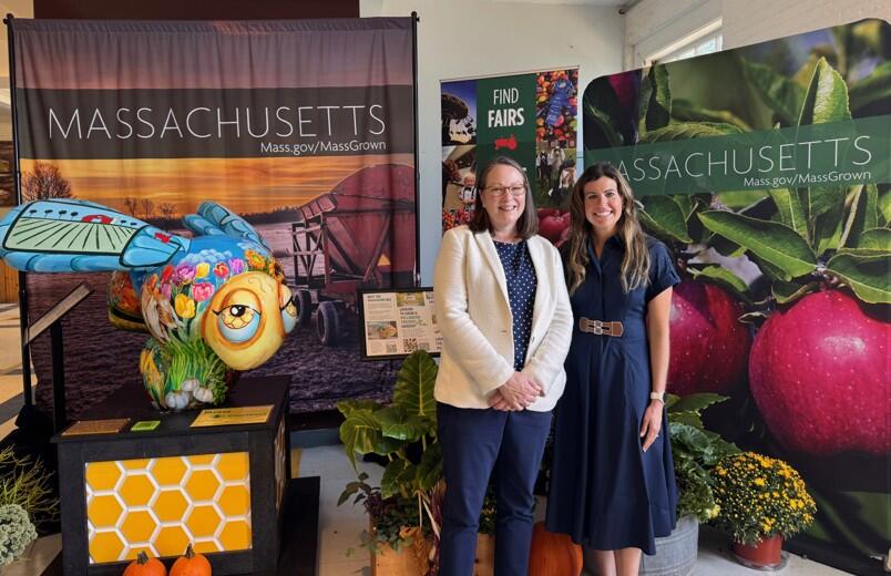 MA Office of Travel and Tourism Executive Director Kate Fox and Commissioner Randle