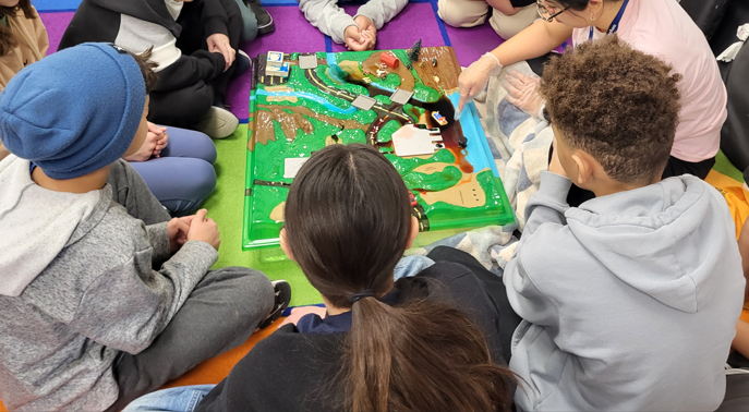 water cycle demonstration 