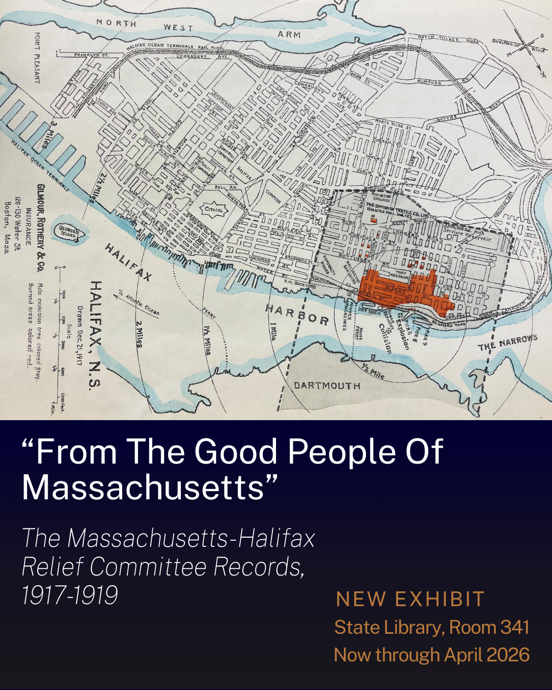 “From the Good People of Massachusetts” exhibit poster