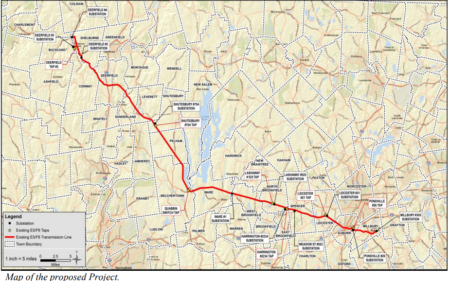 Map of the Proposed Project