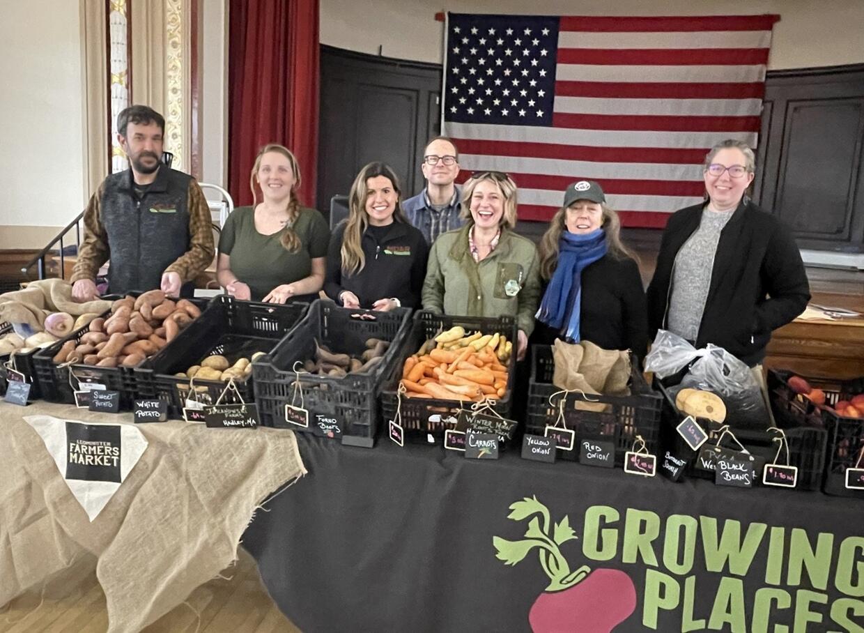 group at the Leominster Winter Farmers Market