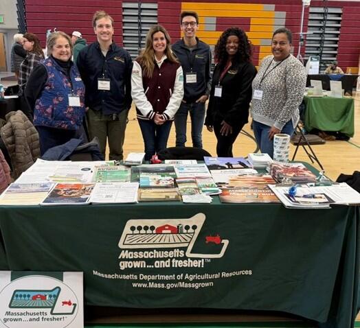 Group of MDAR Staff at Bristol Agricultural High School during SEMAP’s Annual Southern New England Conference and Trade Show