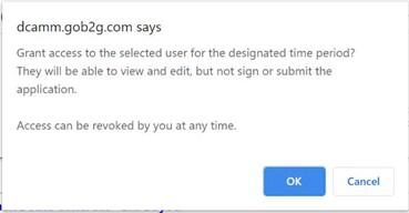 dialogue box