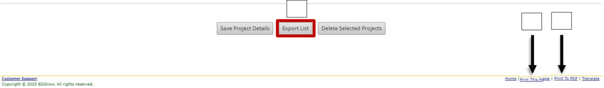 export choices
