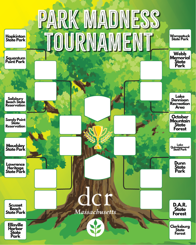 Park Madness Tournament poster