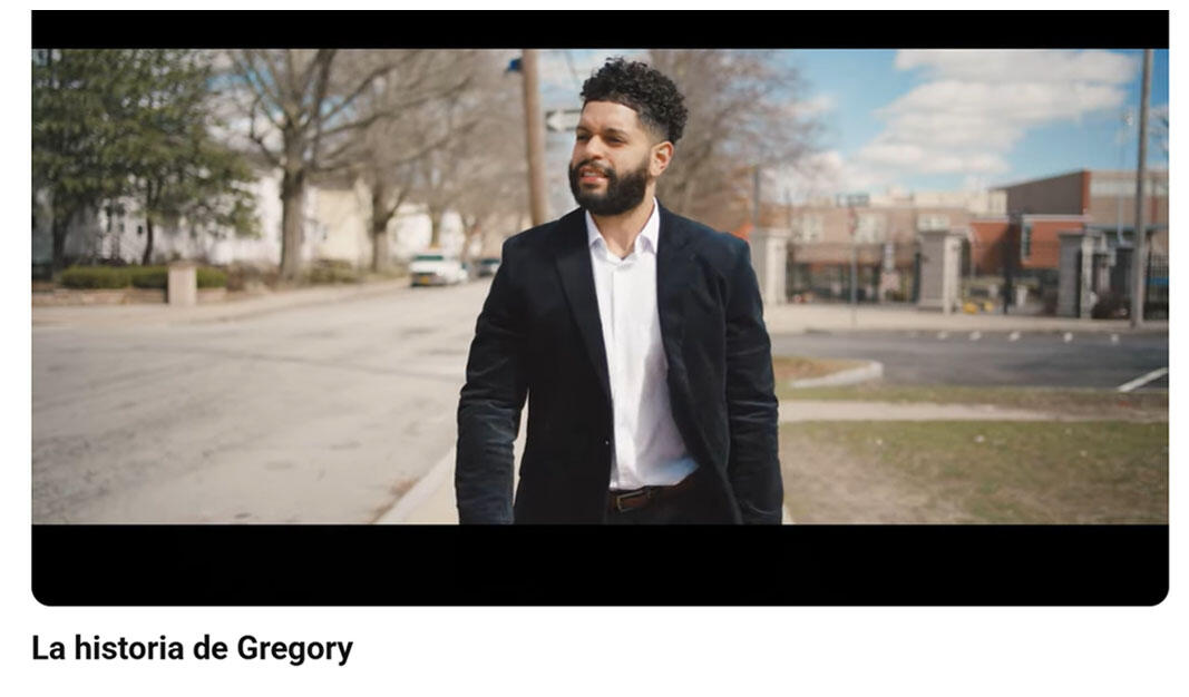 la historia de gregory (Youtube)