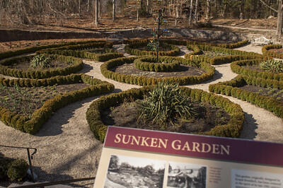 Sunken Garden Highfield Hall, Falmouth Cape Cod
