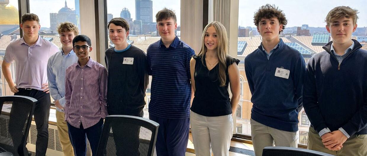 CSCR Students at MassGIS in April 2026
