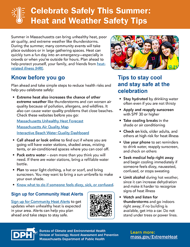 Celebrate Safely This Summer: Heat and Weather Safety Tips sample