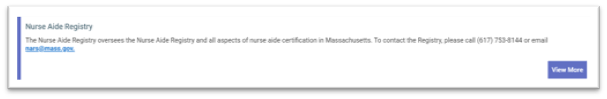 Apply to become a DPH approved Nurse Aide Training Program Step 2