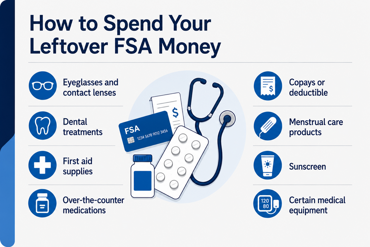 things you can spend your leftover FSA money on